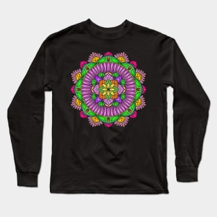 Mandala Bright Long Sleeve T-Shirt